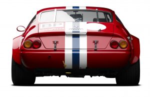 1972 Ferrari 365GTB-4 Daytona rear NART Competizione